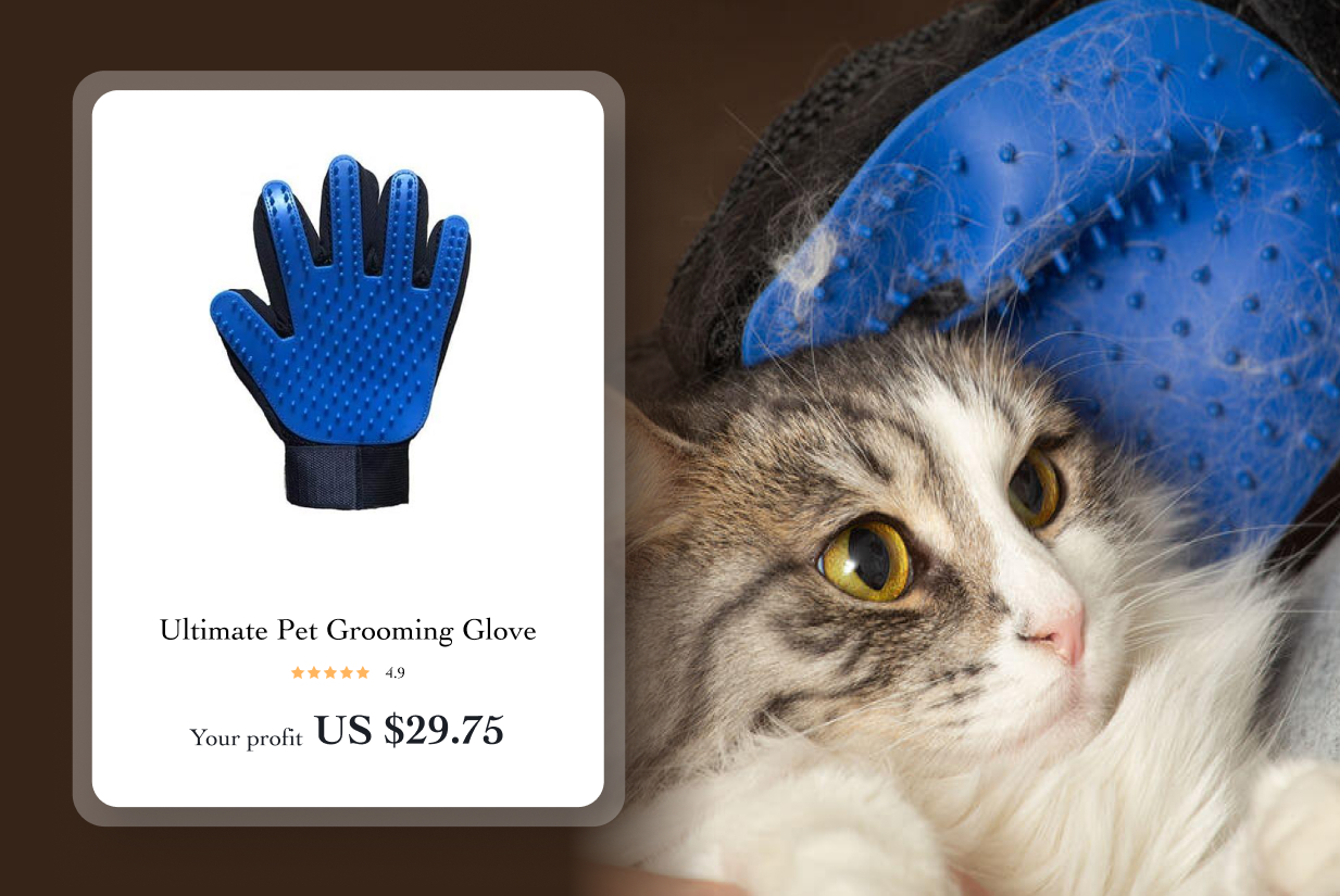 Ultimate pet grooming glove