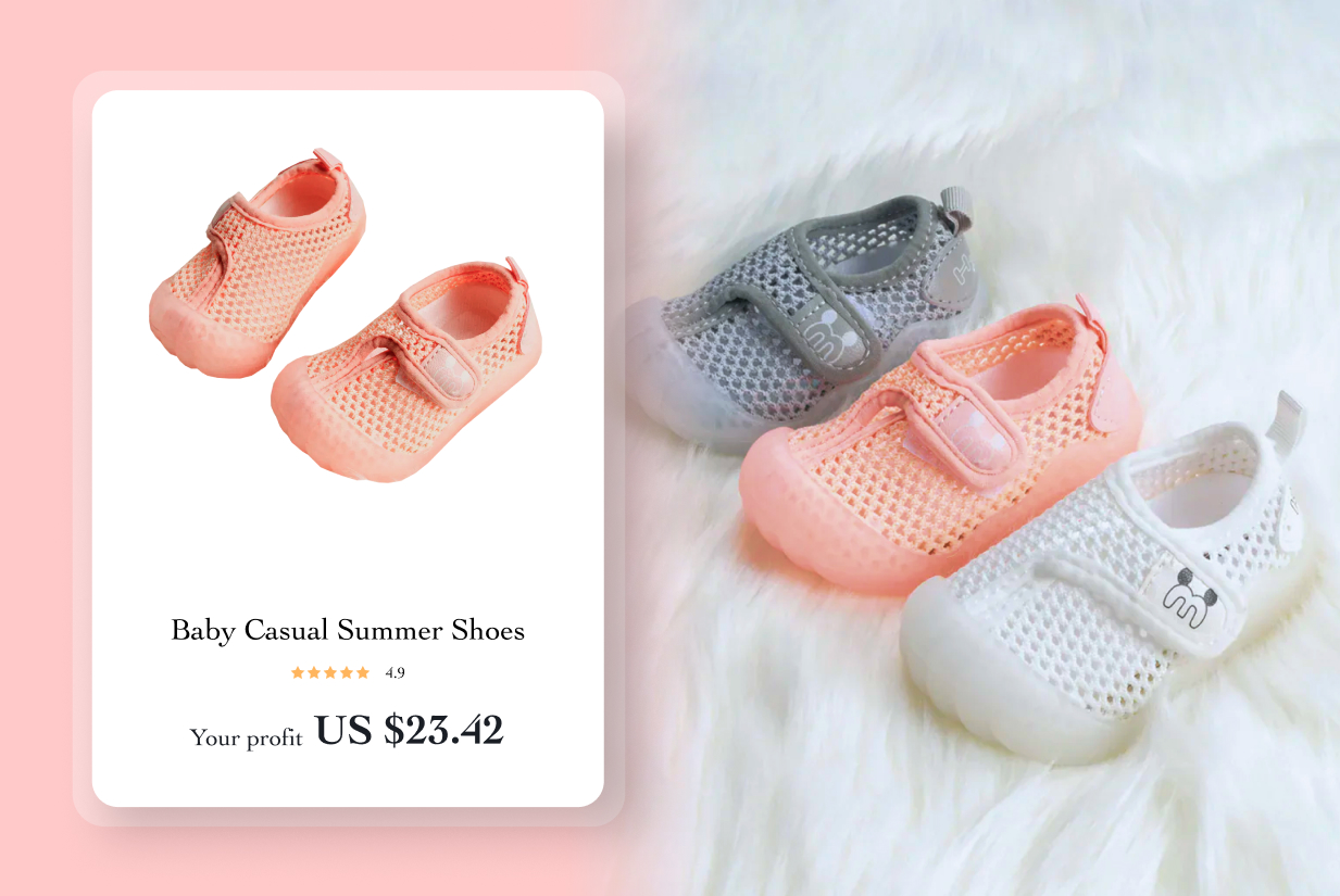 Baby casual summer shoes