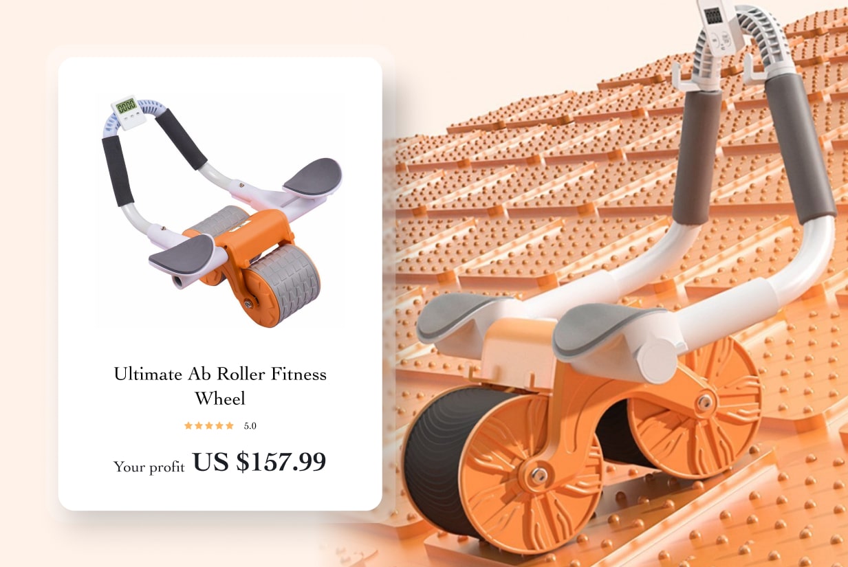 Ultimate Ab Roller Fitness Wheel