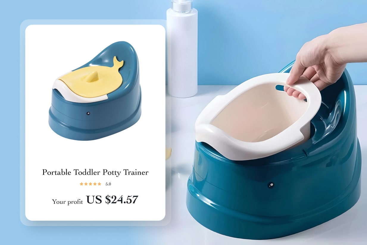 portable toddler potty trainer to sell online