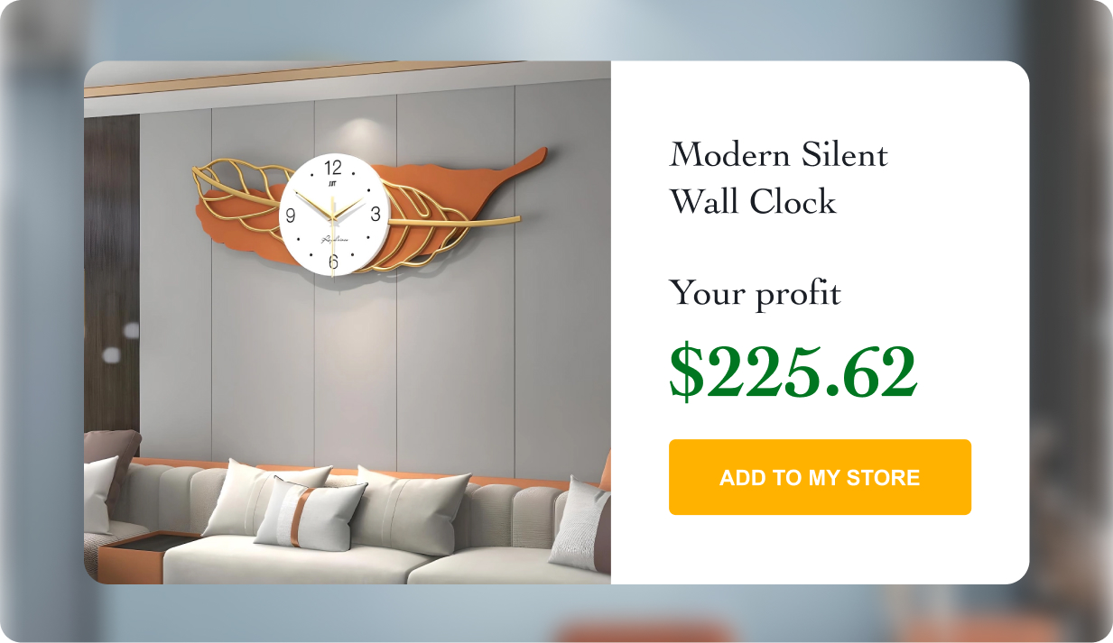 Modern Silent Wall Clock